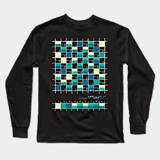 Mydoku_W006_H001_002_F: Sudoku, Sudoku coloring, logic, logic puzzle, holiday puzzle, fun, away from screen Long Sleeve T-Shirt